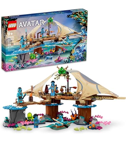 Amazon.com: LEGO Avatar: The Way of Water Metkayina Reef Home